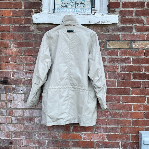 Vintage Eddie Bauer Flannel Lined Field Jacket Size Medium Water Resistant - Picture 7 of 7